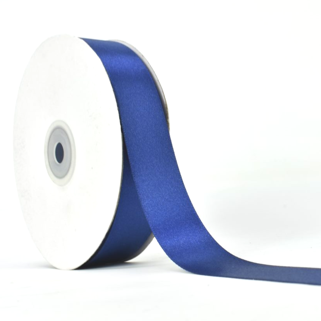 RIBBON SATIN NAVY 25X50 (4050/45) X1